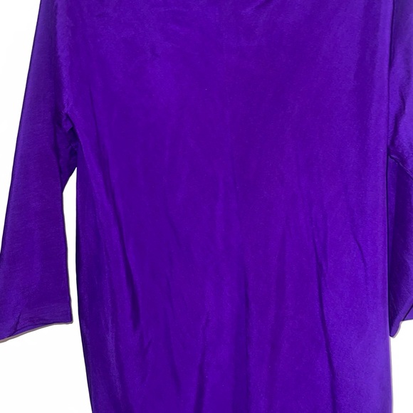 Vintage virbrant Donna Karen pure silk dress size 8 - Picture 2 of 5